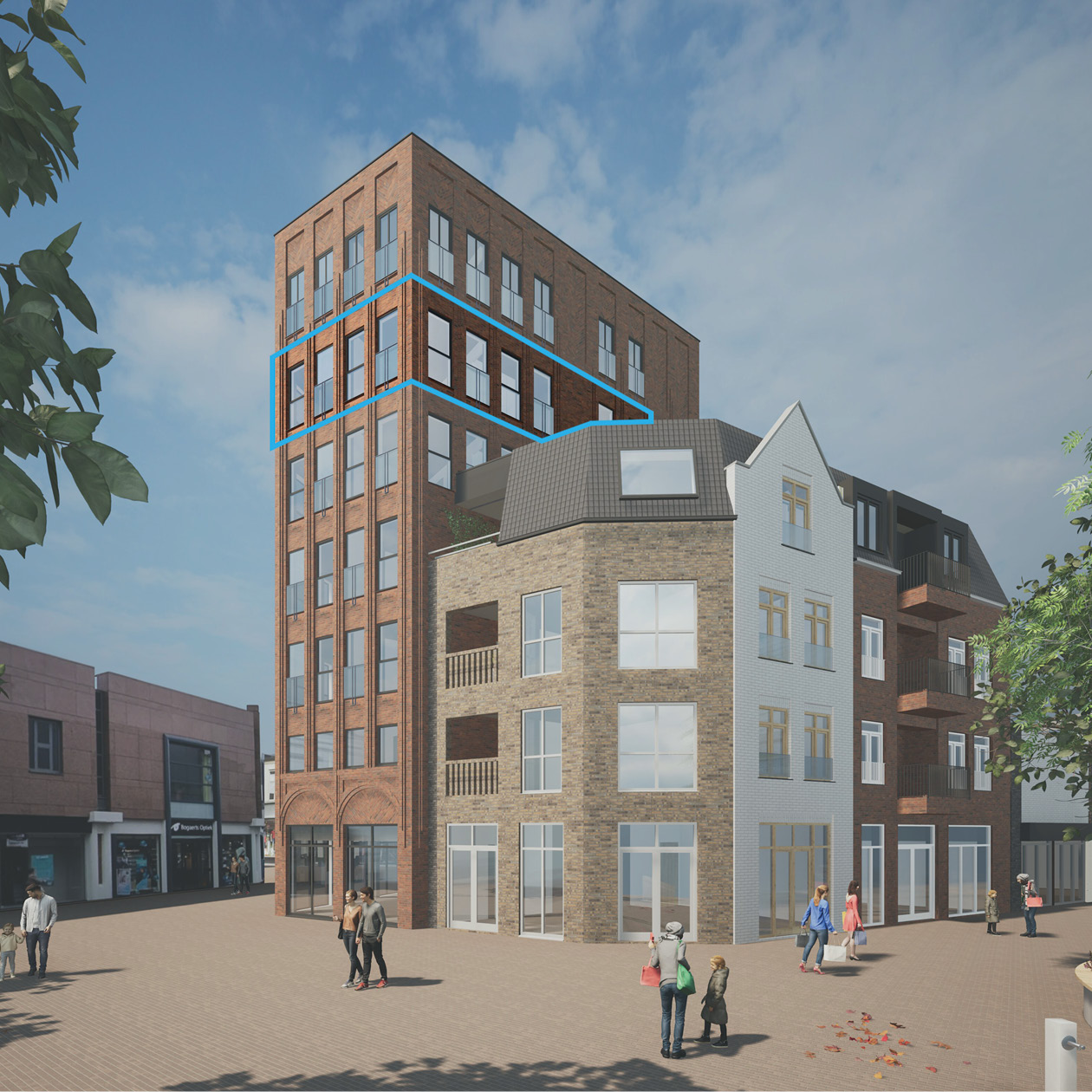 Boterpoort centrum Oss appartement 14