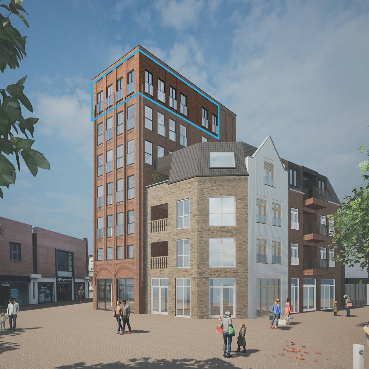 Boterpoort centrum Oss appartement 15