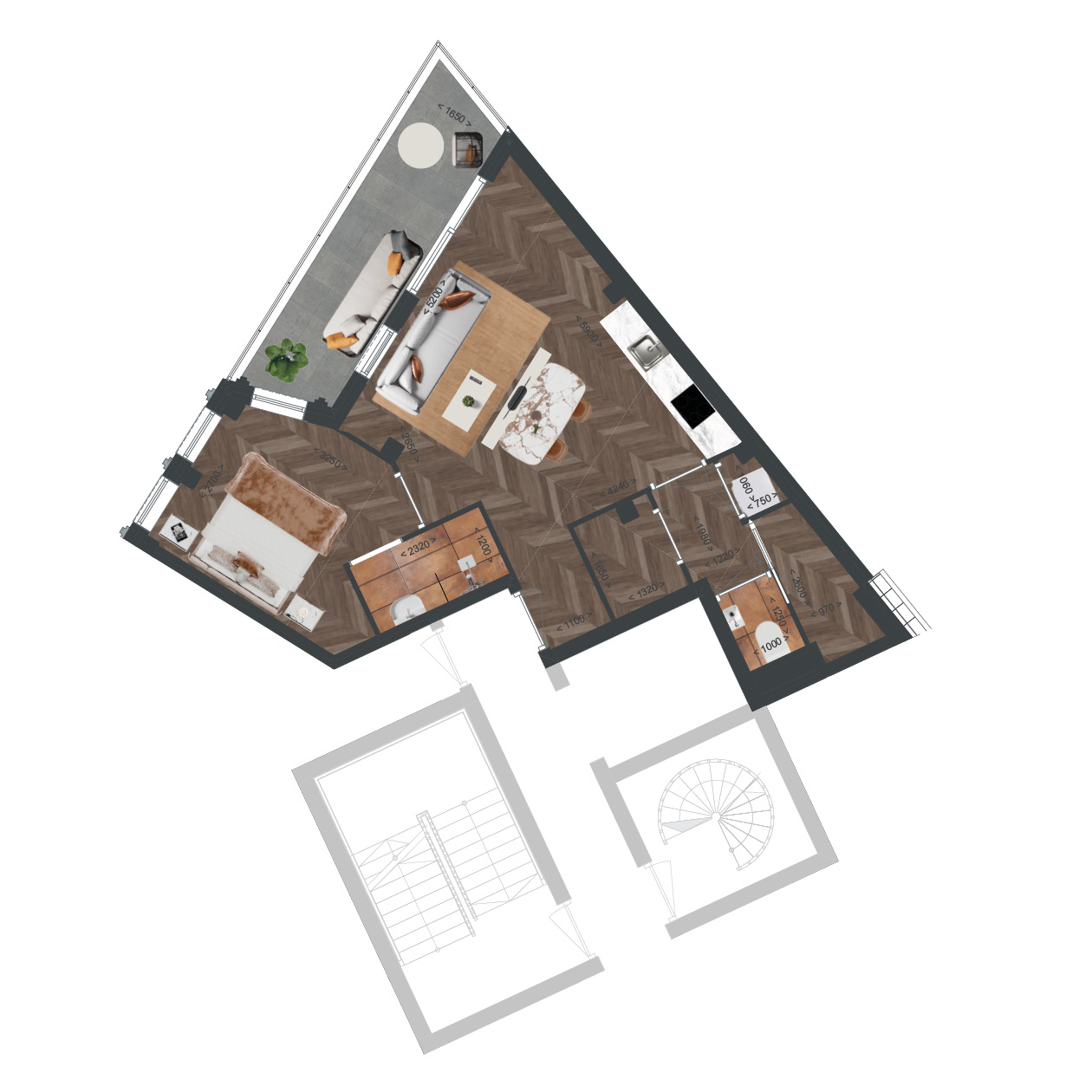 Boterpoort centrum Oss appartement 9